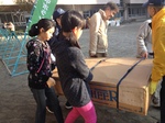 昨年度 避難所訓練 花園小学校地域 11月15日(2014) Refuge training Hanazono 昨年度 避難所訓練 花園小学校地域 11月15日(2014) Refuge training Hanazono