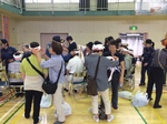 避難所防災訓練 四谷中学校地域 避難所防災訓練 四谷中学校地域