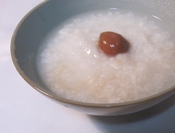 ダイエットに、おかゆ(粥)を食べてはいかが画像