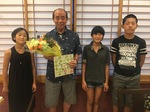 功労賞を祝う会 功労賞を祝う会