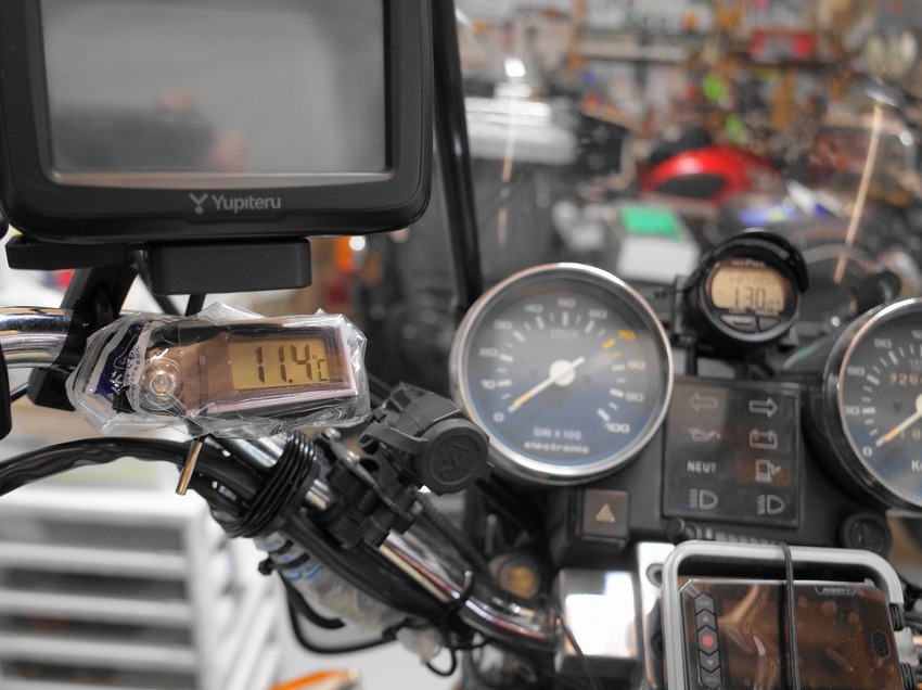 確認用！ バイクの走行データ計 オートバイ計器ゲージデジタルゲージ交換