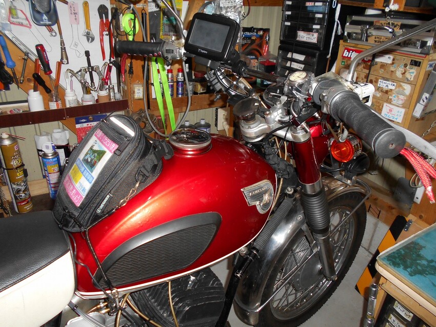 カワサキ250A1 - ソロツーリストの小部屋へ、ようこそ！！