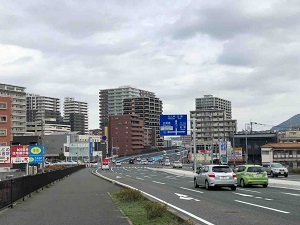 福岡市東区　博多バイパス
