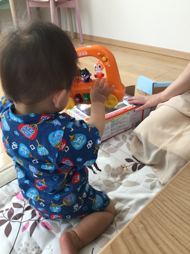 甥っ子に会ってきました