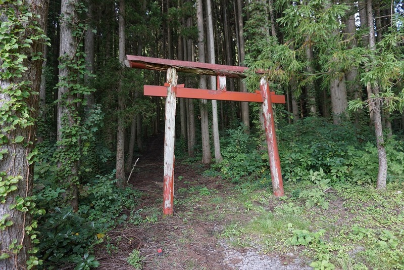 後潟観音堂鳥居 後潟観音堂鳥居