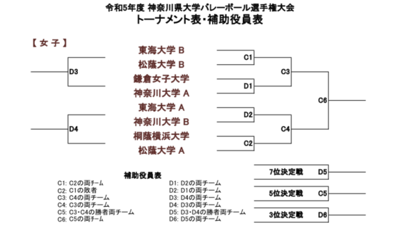 神奈川県選抜のバレーボールのユニホームバレーボール その他