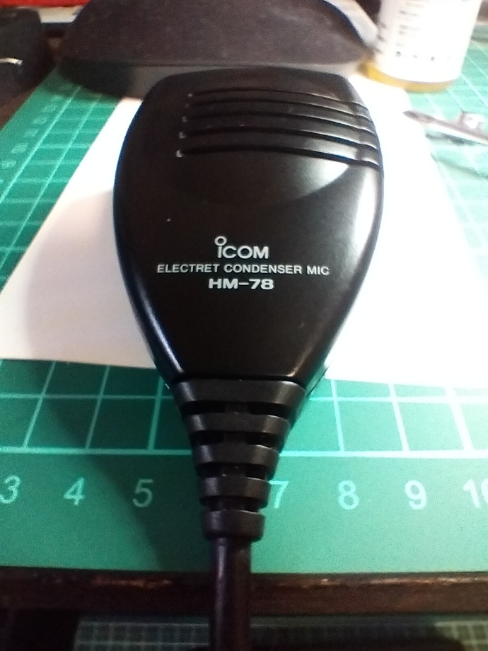 ハンドマイク修理