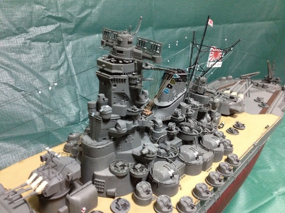 アリイ戦艦大和 完成品 1/250 逃がさ