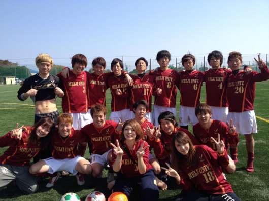 明治大学サッカーサークル KNIGHTS members