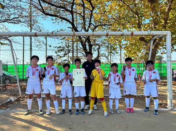 ５年　さいたま市民体育大会南部地区サッカー競技少年の部（秋季大会）　優勝　2022/11/03