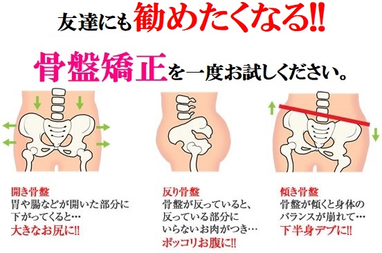 骨盤矯正 専門 千葉市 美浜区 中央区 花見川区で人気