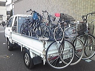 加須市 自転車､バイク無料回収いたしております。ＳＫサービス鴻巣