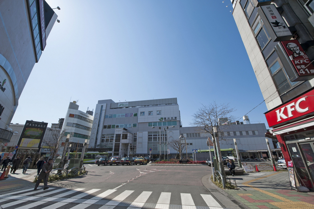 西川口駅前の街並み