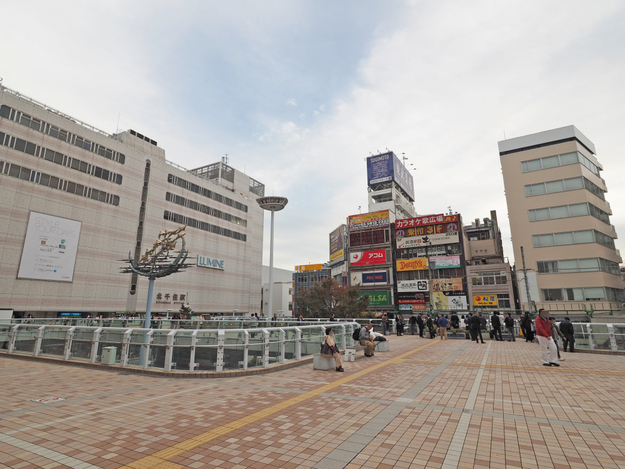 足立区 北千住駅周辺の街並み