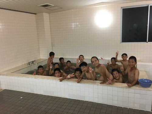 野球少年　風呂 9/2～3 ＡＢチーム泊まり合宿の巻