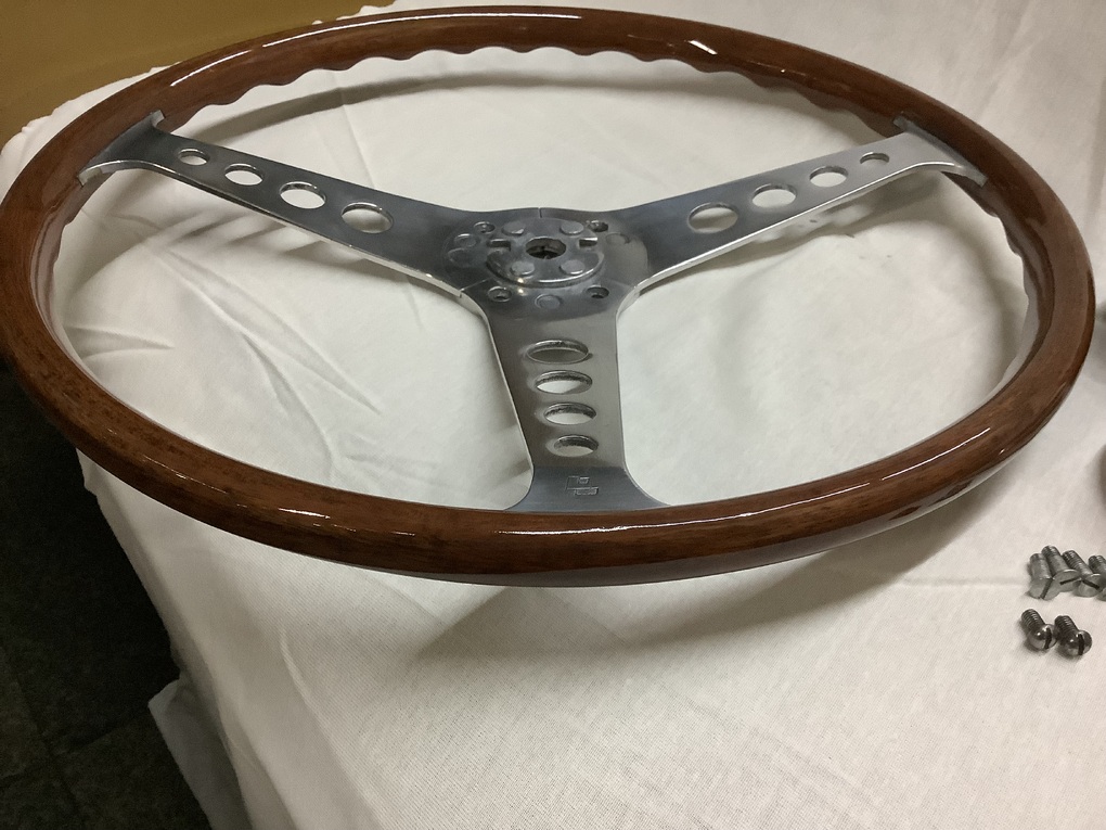 英国 ビンテージ ハンドル ステアリング | LES LESTON GRAND PRIX 15