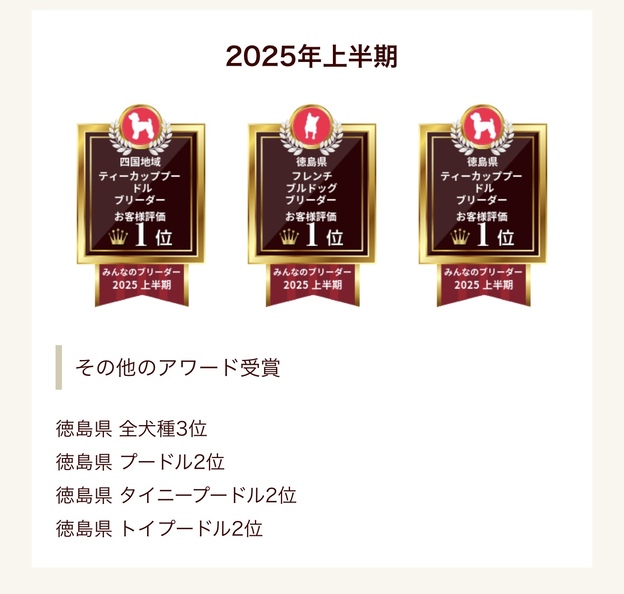 徳島県トイプードルブリーダー MONSTER HOUSE(モンスター
