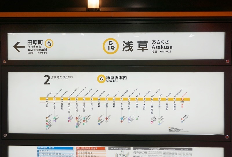 大手私鉄駅名標写真館 東京ﾒﾄﾛ銀座線