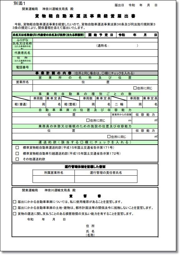 黒ナンバー取得方法