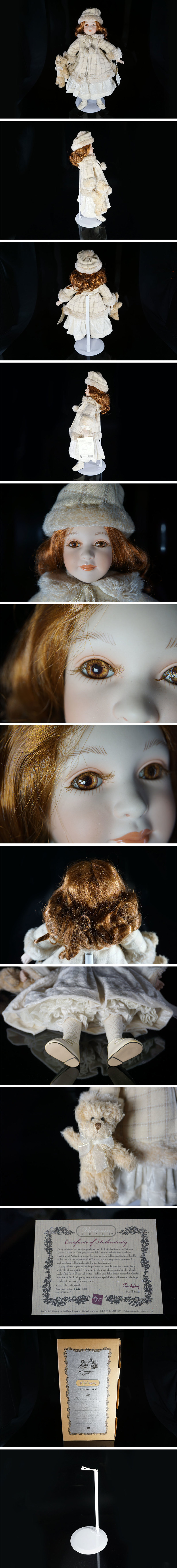 割引価格Victorian GRACE Russell Berrie ビスクドール コレクションドール 人形 全長cm 箱付 (JENRP0703 ビスクドール