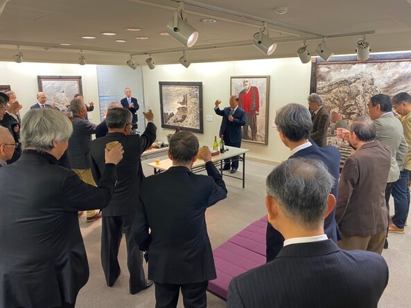 一二三さん旧蔵　フランス盃　一二三美術店斎藤靖彦 斎藤 真一｜Saito Shinichi – 不忍画廊｜SHINOBAZU GALLERY
