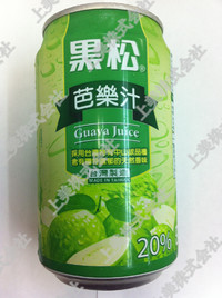 台湾　黒松巴樂汁／グアバシュース320ml