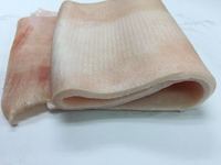 生豚皮/生豚ポークスキン1kg　冷凍品