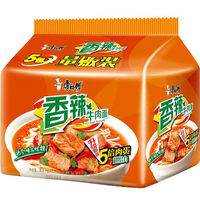 康師傅香辣牛肉面/中華インスタントラーメン　102g*5