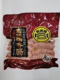 台湾黒橋牌香腸/ソーセージ500g　　冷凍品