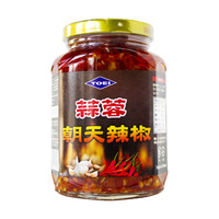 台湾　東永蒜蓉朝天辣椒/ニンニク入り辛口調味料380g