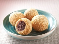日玉  芝麻球(紅豆餡)/ごま団子900g(30個入)　冷凍品