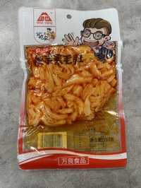 万良香辣素毛肚160g
