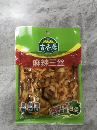 吉香居麻辣三絲/スパイシーザーサイミックス180g
