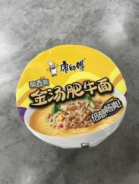 康師傅金湯肥牛面/桶104g