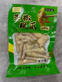 青松泡椒鳳爪/漬け唐辛子味鶏足100g　冷蔵品