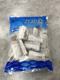 中国産太刀魚/タチウオ1kg　冷凍品