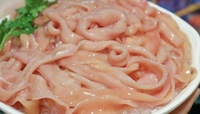 生鴨腸/生アヒルの腸500g　冷凍品