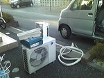 行田市桜町エアコン回収