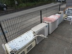 鴻巣市境エアコン回収