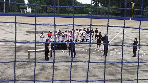 多賀城公園野球場のオープニングセレモニー