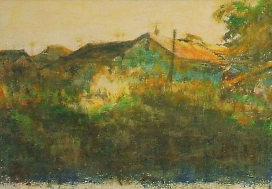 今村 武 の 絵 絵画 クレパス