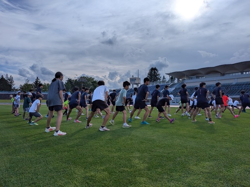 TryAgainRC盛岡大学附属高等学校陸上部コラボランニングセミナー