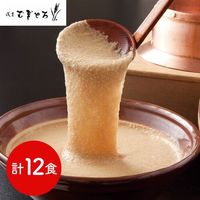 東京 昭和四年創業 「浅草むぎとろ」 味付とろろ12食セット
