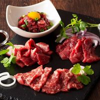 ふじ馬刺し 本場熊本馬刺し詰合せ / 送料無料 馬刺 ギフト包装 二重包装で発送