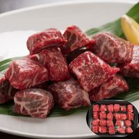 長野 信州アルプス牛サイコロステーキ （モモ）400g